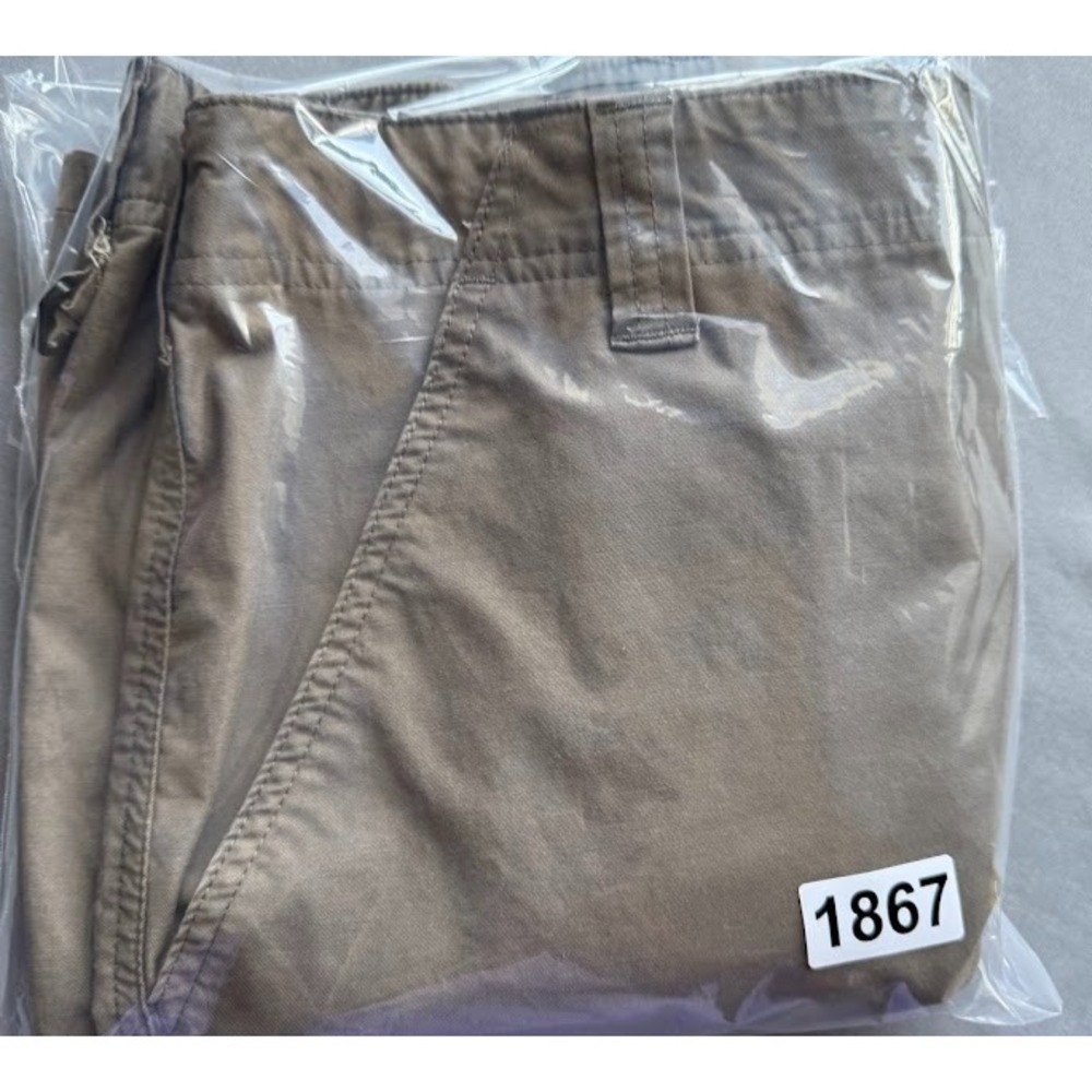 Wrangler Outdoor Shorts Men 36 Brown Performance Stretch‎ Pockets Hiking Casual - Picture 14 of 14